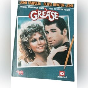 1978 GREASE Olivia Newton John Travolta SANDY Sheet Music Hollywood Theme Movie